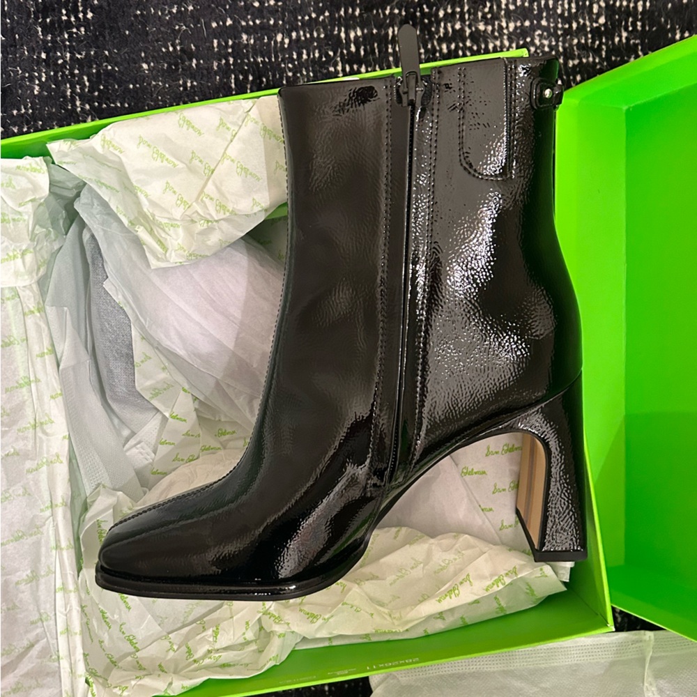 New Patent Leather Boots